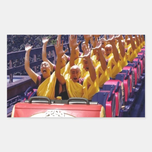 Adesivo Retangular Monks-on-a-Roller-Coaster-67499.jpg (Frente)