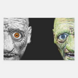 ADESIVO RETANGULAR MONSTER HALLOWEEN STICKERS RETANGLE