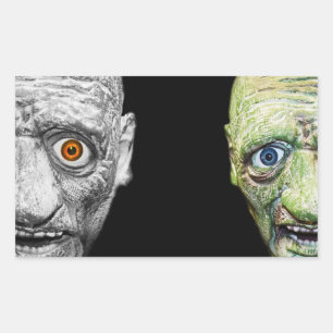ADESIVO RETANGULAR MONSTER HALLOWEEN STICKERS RETANGLE