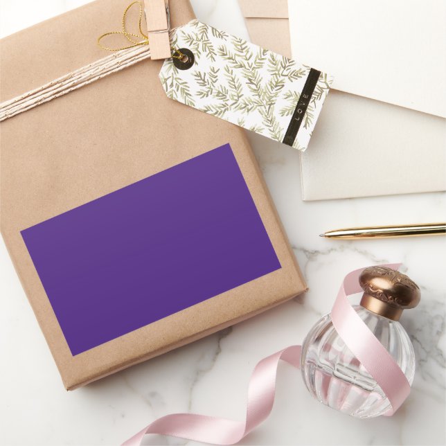 Adesivo Retangular Monster Roxo (Presentear)