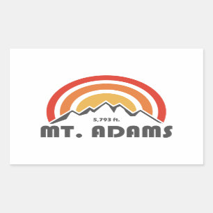 Adesivo Retangular Monte Adams New Hampshire