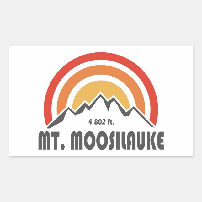 Adesivo Retangular Monte Moosilauke (Frente)