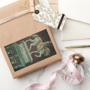 Adesivo Retangular Monumento Equestre a Sir John Hawkwood, Uccello