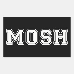 Adesivo Retangular Mosh