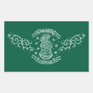 Adesivo Retangular motivo hungário