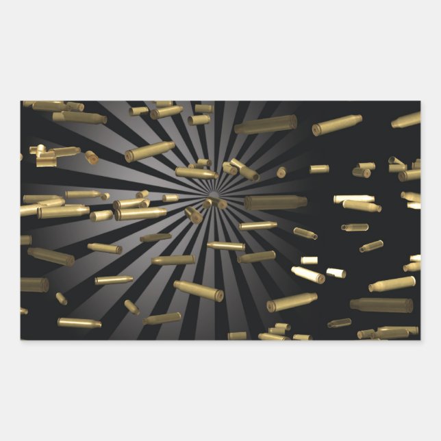 Adesivo Retangular munição (Frente)