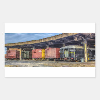 Adesivo Retangular Museu Ferroviário