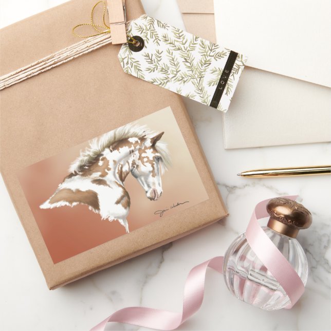 Adesivo Retangular Mustang Wild Xend (Presentear)