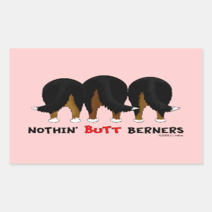 Adesivo Retangular Nada termina Berners