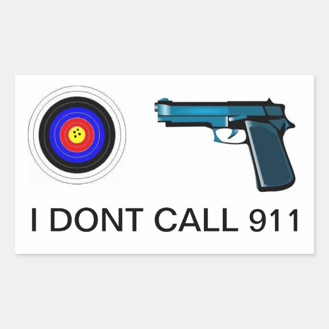 Adesivo Retangular Não é bem-vindo (Frente)