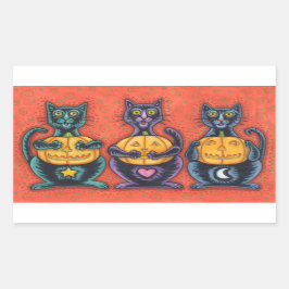 Adesivo Retangular NÃO VEJA NENHUM Retângulo DE FOLHA MAU PRETO DE GA