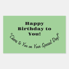 ADESIVO RETANGULAR NASCIDO