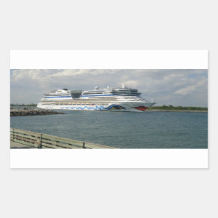 Adesivo Retangular Navio de sorriso