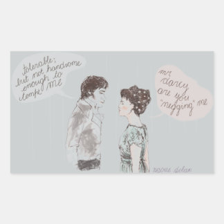 Adesivo Retangular Negação e Preconceito