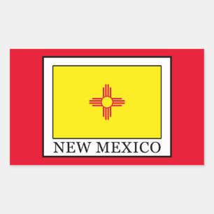 Adesivo Retangular New mexico