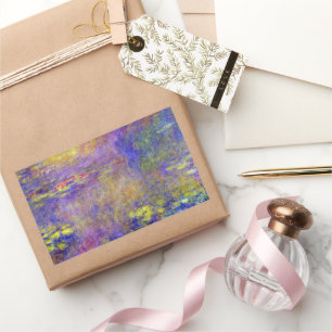 Adesivo Retangular Ninféias por Claude Monet