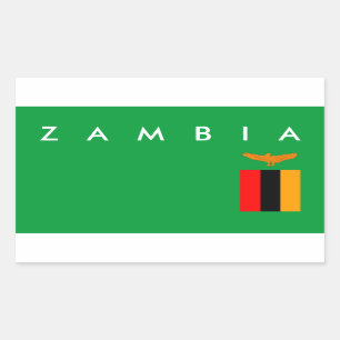 Adesivo Retangular nome do texto do símbolo da nação da bandeira d