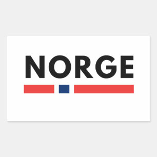 Adesivo Retangular Norge