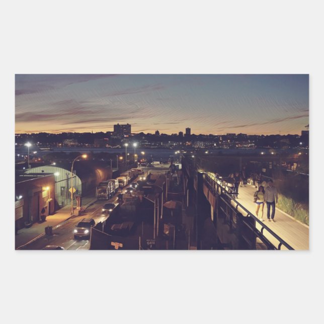 ADESIVO RETANGULAR NYC (Frente)