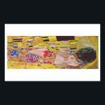 Adesivo Retangular O Beijo de Gustav Klimt<br><div class="desc">Esta pintura intitulada The Kiss é feita pelo famoso artista, Gustav Klimt. Sobre Gustav Klimt Gustav Klimt foi um pintor simbolista austríaco e um dos membros mais proeminentes do movimento Secessão de Viena. Tornou-se um dos membros fundadores e presidente da Sezessão Wiener em 1897 e do periódico do grupo Ver...</div>