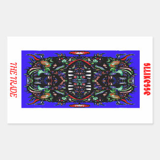 Adesivo Retangular o comércio