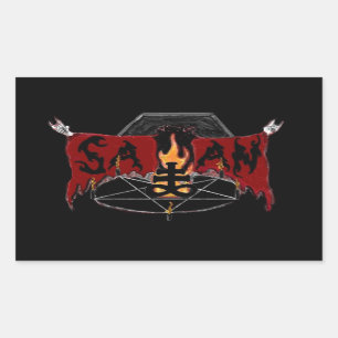 Adesivo Retangular O Conjuration