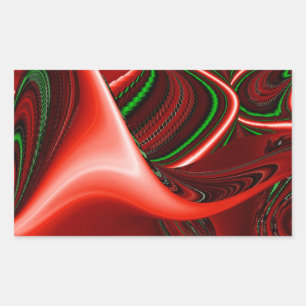 Adesivo Retangular O espírito do Amor e da Esperança Abstrato 3D Ra