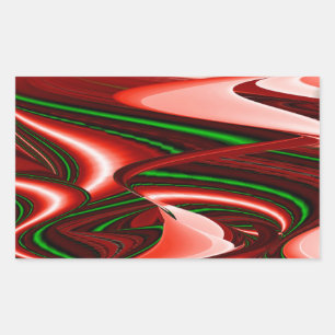 Adesivo Retangular O espírito do Amor e da Esperança Abstrato 3D Ra