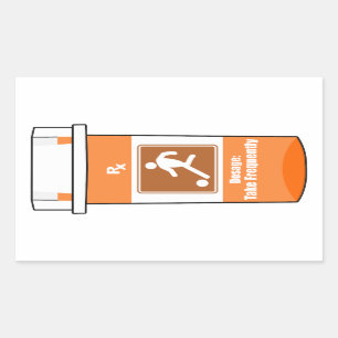 Adesivo Retangular O Futebol É A Minha Droga