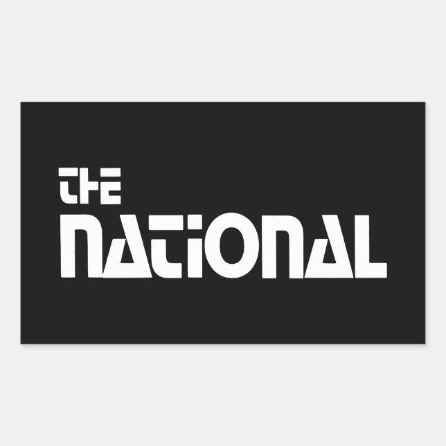 Adesivo Retangular O gráfico promocional nacional - 1980 - Branco (Frente)