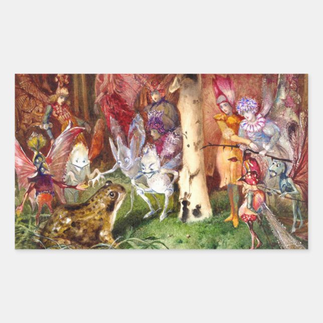 Adesivo Retangular O intruso John Anster Fitzgerald (Frente)