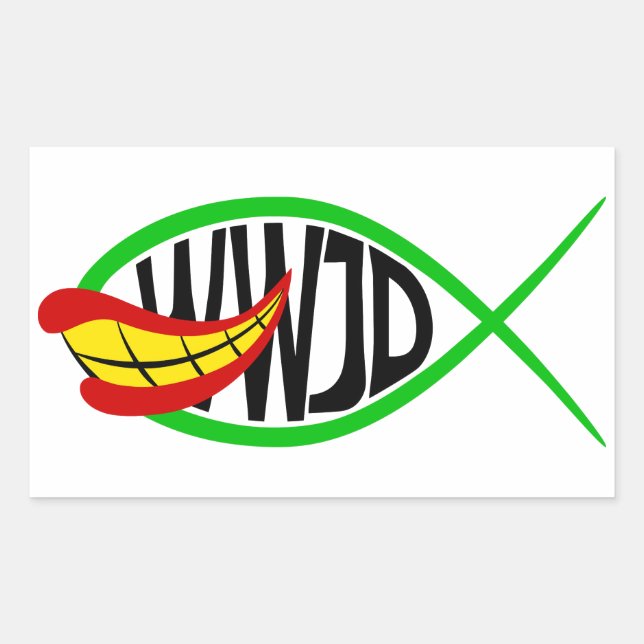 Adesivo Retangular O Que O Joker Faria? (Frente)