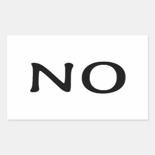 Adesivo Retangular O Texto Simples Sem Declaração A Palavra