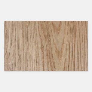 Adesivo Retangular Oak Wood Grain Look