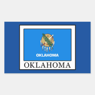 Adesivo Retangular Oklahoma