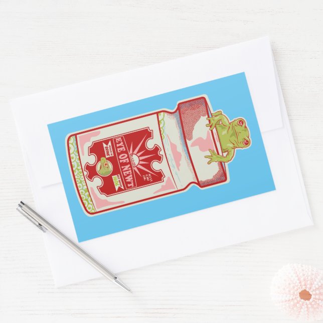 Adesivo Retangular Olho de newt Macbeth (Envelope)