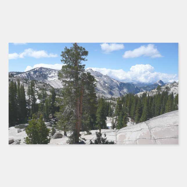 Adesivo Retangular Olmsted Point III no Parque Nacional de Yosemite (Frente)