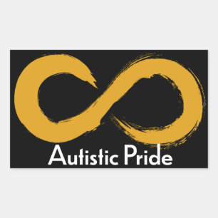 Adesivo Retangular Orgulho autístico