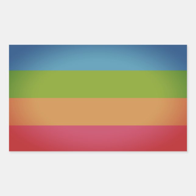 Adesivo Retangular Orgulho Panoromânico (Frente)