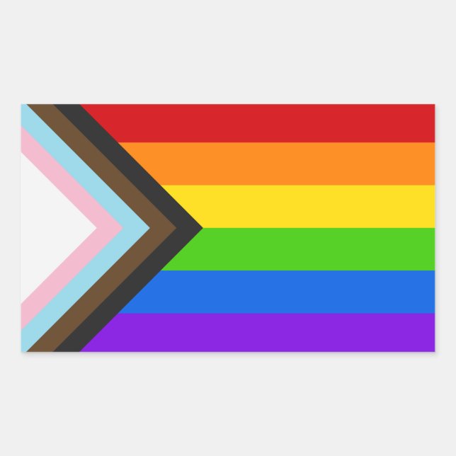 Adesivo Retangular Orgulho Sinalizador Amor (Frente)