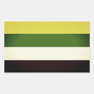 Adesivo Retangular Orgulho Skoliosexual