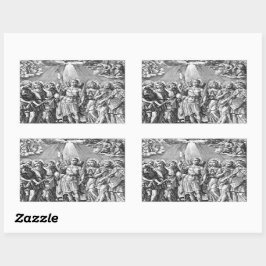 Adesivo Retangular Os Sete Arcanjos (M 034; Engrenagem)