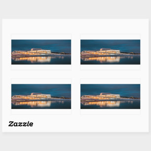 Adesivo Retangular Oslo Opera House