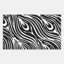 Padrão De Penas Pretas E Brancas