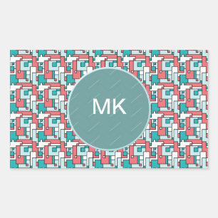 Adesivo Retangular Padrão de Tijolo Retroativo