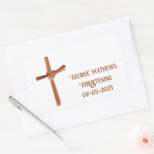 Palm Cross Personalizado Christening & Communion