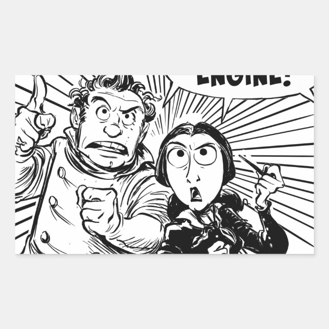 Adesivo Retangular Para o painel Mecanismo de Diferença (Frente)