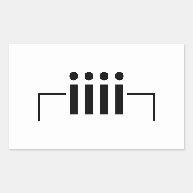 Adesivo Retangular Parabéns [ Bolo ] Emoticon Japonês (Frente)