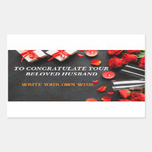 Parabéns para o seu amado!