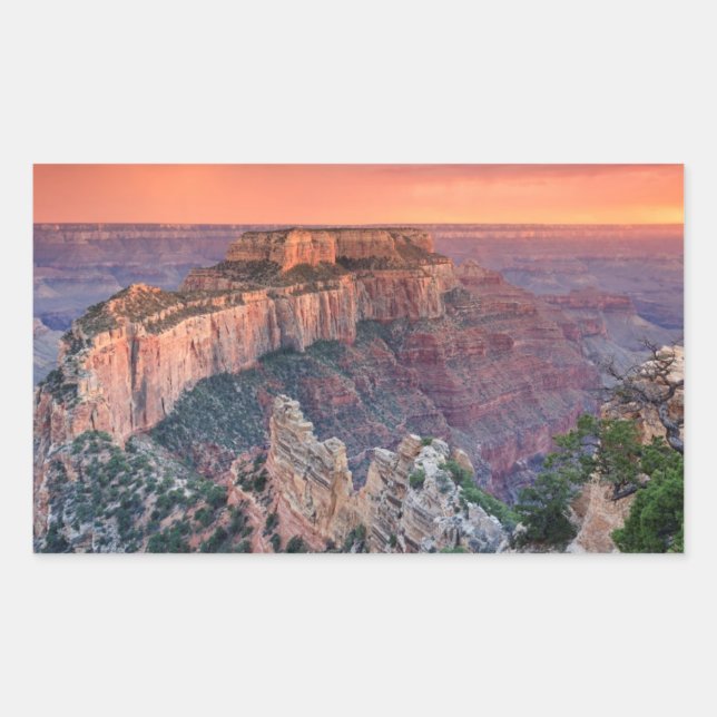 Adesivo Retangular Parque Nacional Grand Canyon, Arizona (Frente)